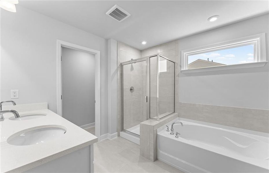 Furnished interior view inside a new home in Anderson Point, McDonough (Image 6).