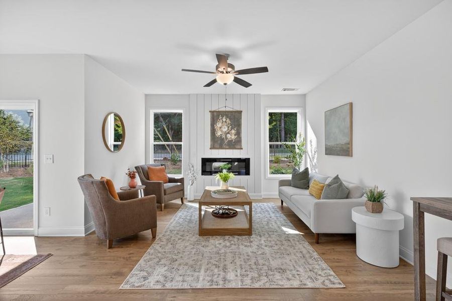 Furnished interior view inside a new home in , Jefferson (Image 9).