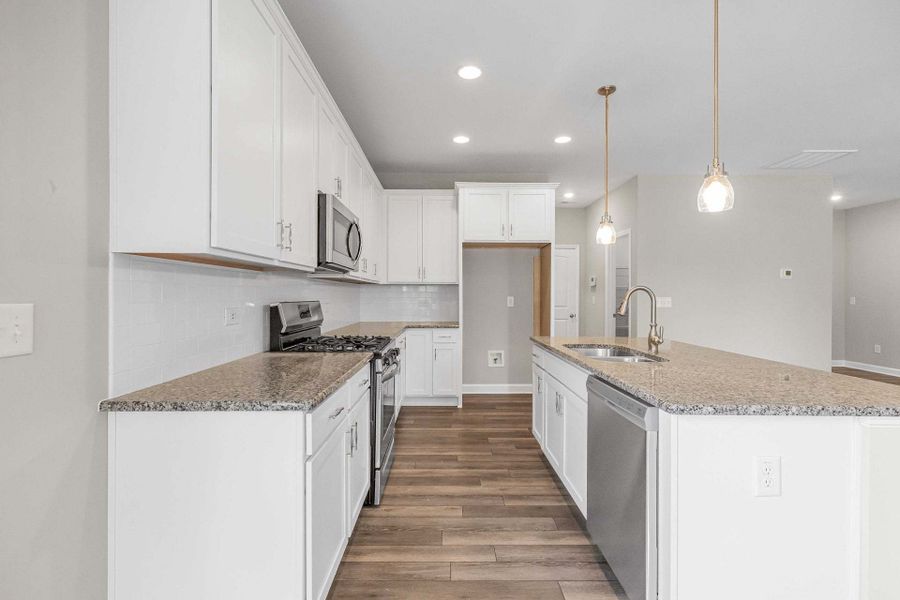 Representative furnished interior of a home built from the Dogwood by Caviness & Cates Communities in Maggie Way, Wendell (Image 110).