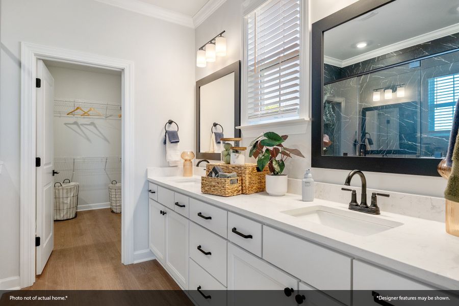 Furnished interior view inside a new home in Renaissance at White Oak, Garner (Image 13). Furnished interior view inside a new home in Renaissance at White Oak, Garner (Image 13).