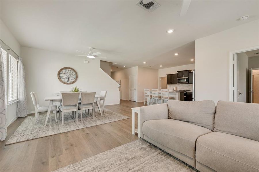 Furnished interior view inside a new home in , Princeton (Image 6).