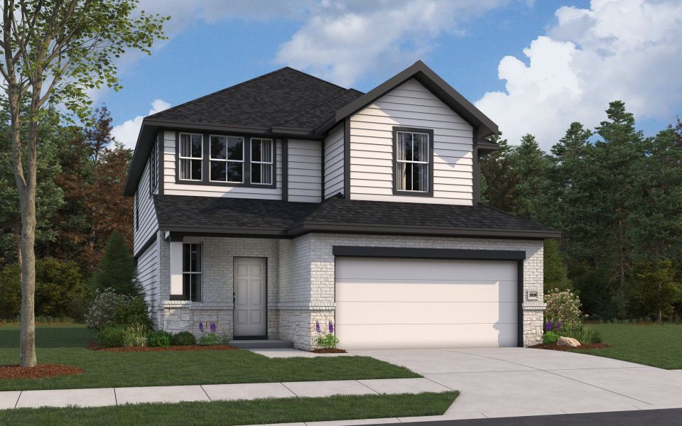 Rendering of floor plan. Colors and features may differ from shown representation. Rendering of floor plan. Colors and features may differ from shown representation.