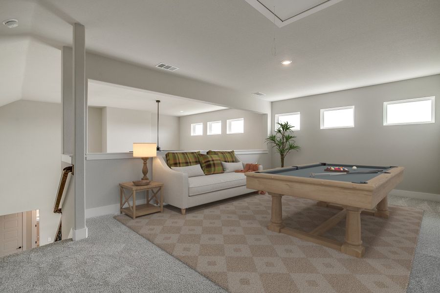 Representative furnished interior of a home built from the The Amarillo by Kenmark Homes in Paloma Ranches, Justin (Image 7). Representative furnished interior of a home built from the The Amarillo by Kenmark Homes in Paloma Ranches, Justin (Image 7).