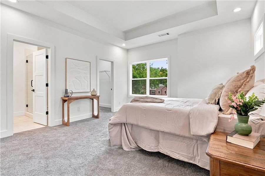 Furnished interior view inside a new home in , Fairburn (Image 33).