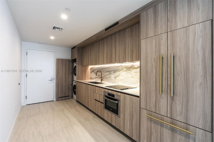 Furnished interior view inside a new home in , Miami (Image 17). Furnished interior view inside a new home in , Miami (Image 17).