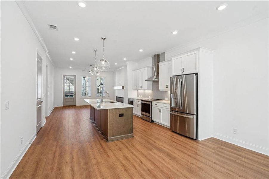 Furnished interior view inside a new home in Waterside Condos, Peachtree Corners (Image 10).