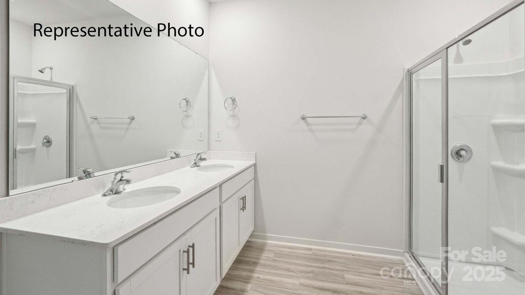 Furnished interior view inside a new home in Clark Creek Landing, Lincolnton (Image 7).