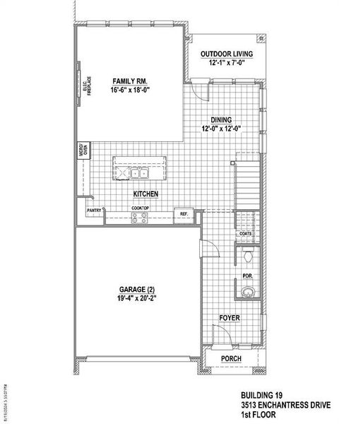 1st Level Floor plan