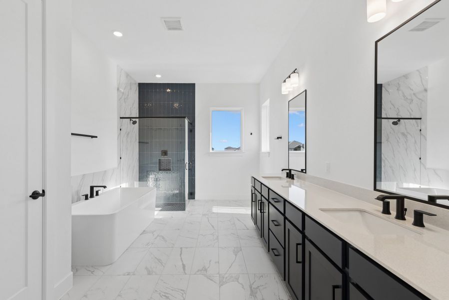 Representative furnished interior of a home built from the The Mcclure by David Weekley Homes in Leander Estates, Leander (Image 3). Representative furnished interior of a home built from the The Mcclure by David Weekley Homes in Leander Estates, Leander (Image 3).