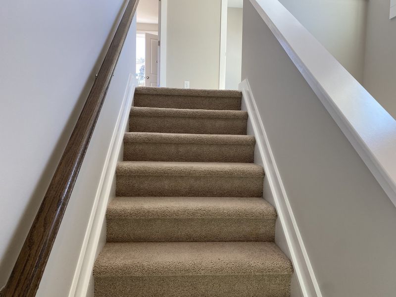 Representative interior finishes for a home built from the Tyler II by Foundation Home Builders LLC in Pinnix Loop, Burlington (Image 11).