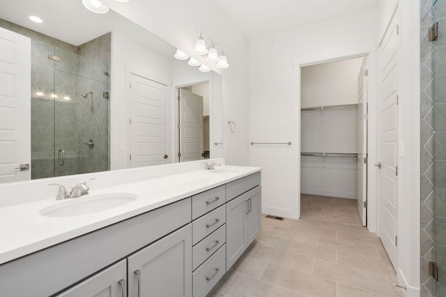 Furnished interior view inside a new home in Villa Collection, Fort Collins (Image 8).