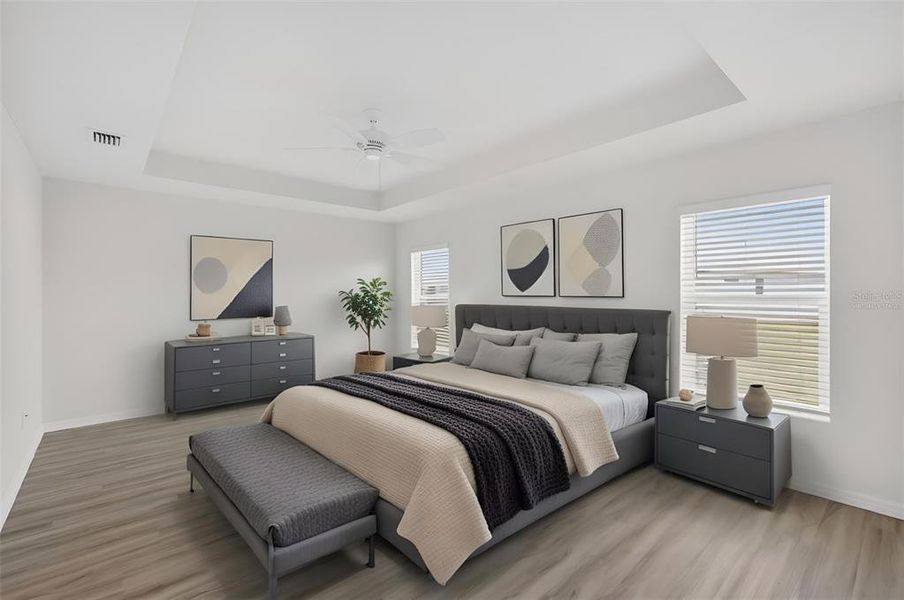 Furnished interior view inside a new home in , The Villages (Image 14). Furnished interior view inside a new home in , The Villages (Image 14).