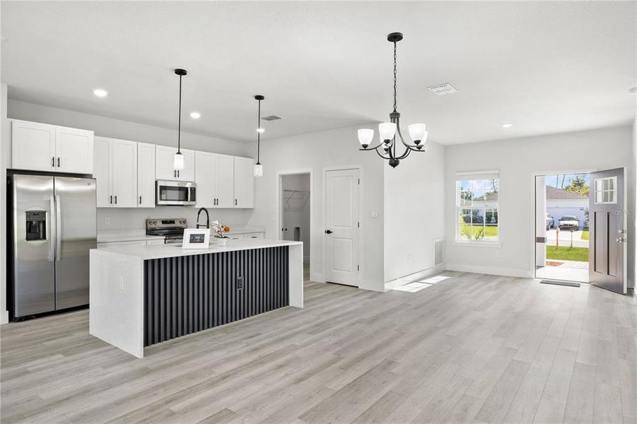 Furnished interior view inside a new home in , Ocala (Image 8).