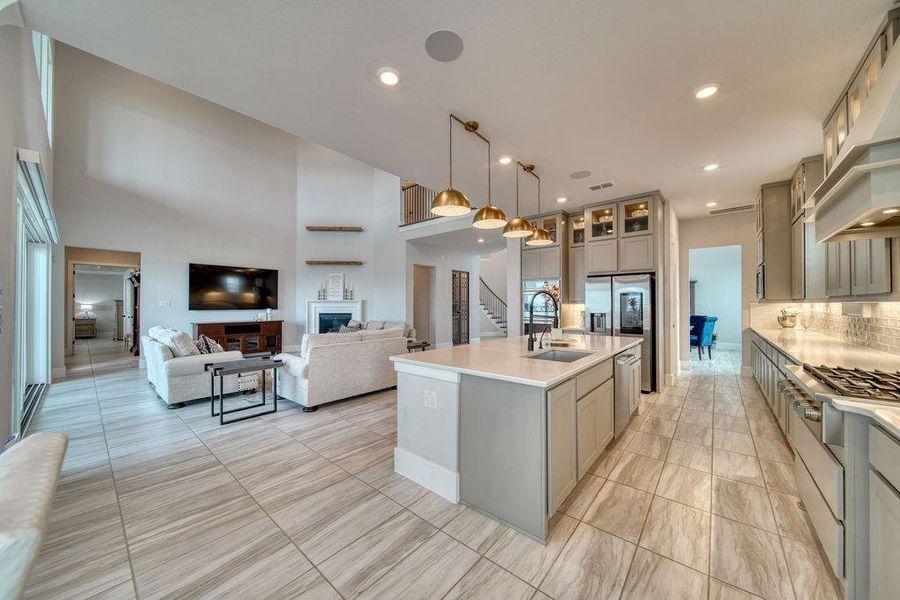 Furnished interior view inside a new home in , Friendswood (Image 11).