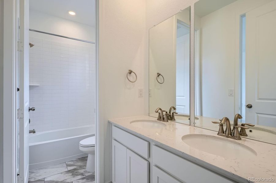 Furnished interior view inside a new home in Red Rocks Ranch: The Skyline Collection, Morrison (Image 5).