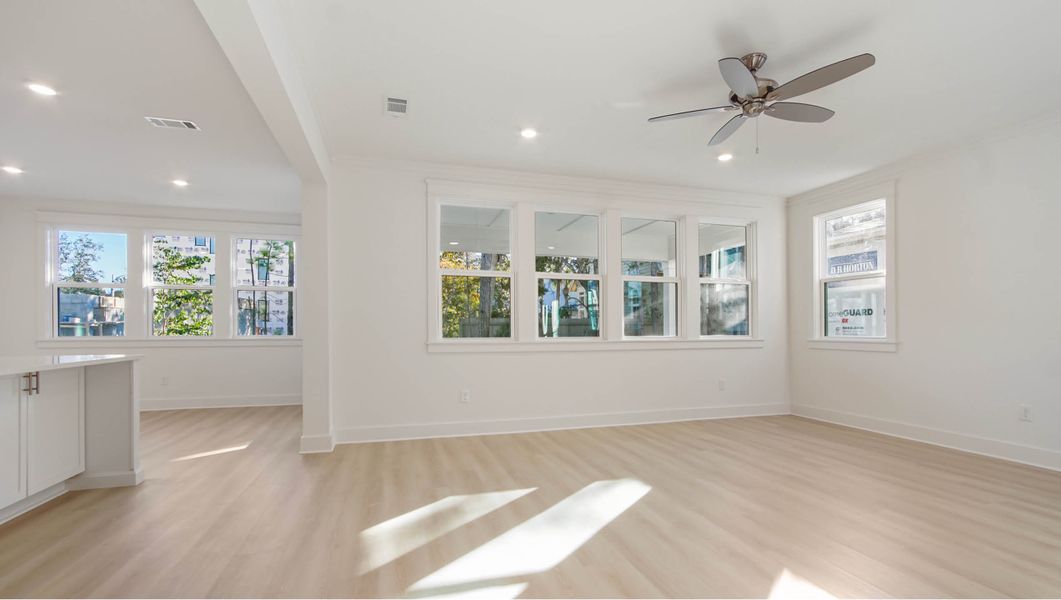 Representative unfurnished interior of a home built from the Ava by D.R. Horton in Parkside, Santa Rosa Beach (Image 22).