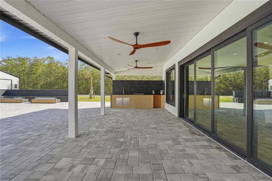 Exterior details and patio area of a home in , Spring Hill (Image 31).