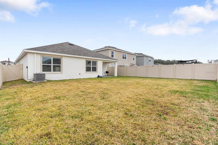 Exterior details and patio area of a home in Farm at Varrea, Plant City (Image 29). Exterior details and patio area of a home in Farm at Varrea, Plant City (Image 29).