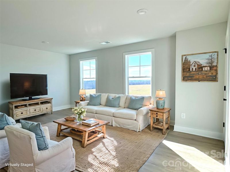 Furnished interior view inside a new home in , Mocksville (Image 6).