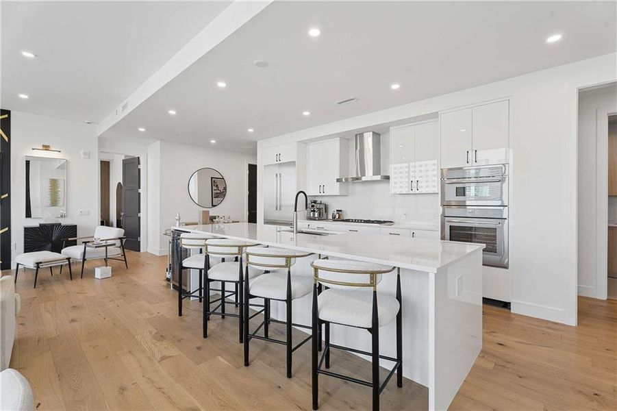 Furnished interior view inside a new home in , Atlanta (Image 12).