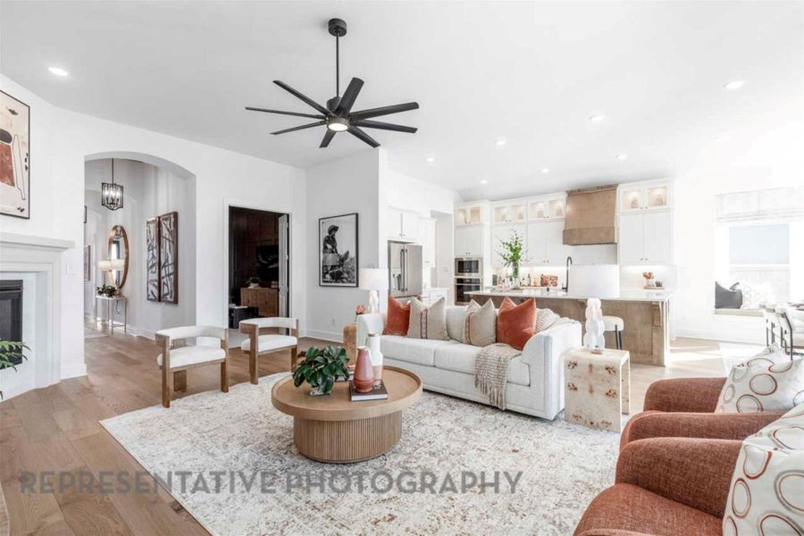 Furnished interior view inside a new home in COLTON, Todd Mission (Image 21). Furnished interior view inside a new home in COLTON, Todd Mission (Image 21).