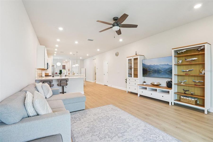 Furnished interior view inside a new home in Waterset Garden Series, Apollo Beach (Image 15).
