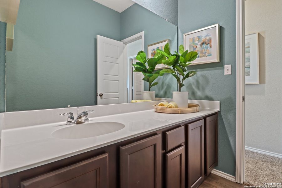 Furnished interior view inside a new home in Blue Ridge Ranch, San Antonio (Image 24).