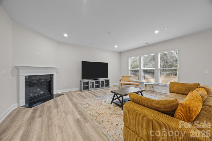 Furnished interior view inside a new home in Parkside Crossing, Charlotte (Image 12).