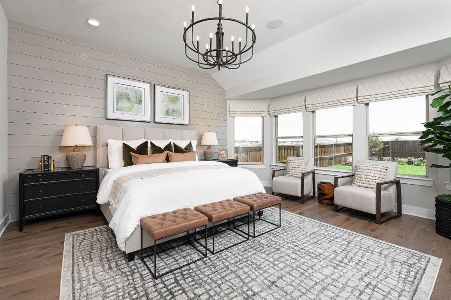 Representative furnished interior of a home built from the Dylan by Tri Pointe Homes in Inspiration Collection at LaPrelle, Fort Worth (Image 15).