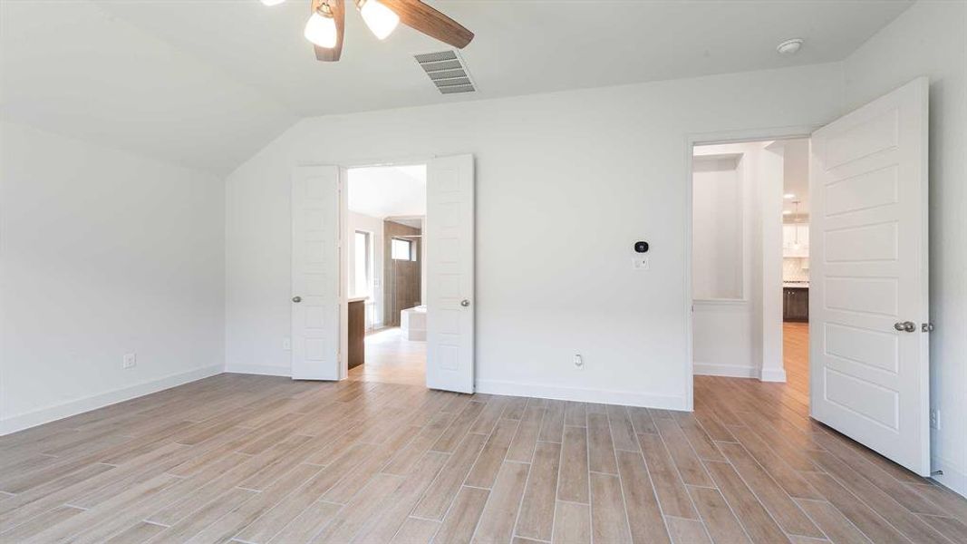 Spacious, unfurnished interior of a new home in The Heights At Uptown Celina 50', Celina (Image 17). Spacious, unfurnished interior of a new home in The Heights At Uptown Celina 50', Celina (Image 17).