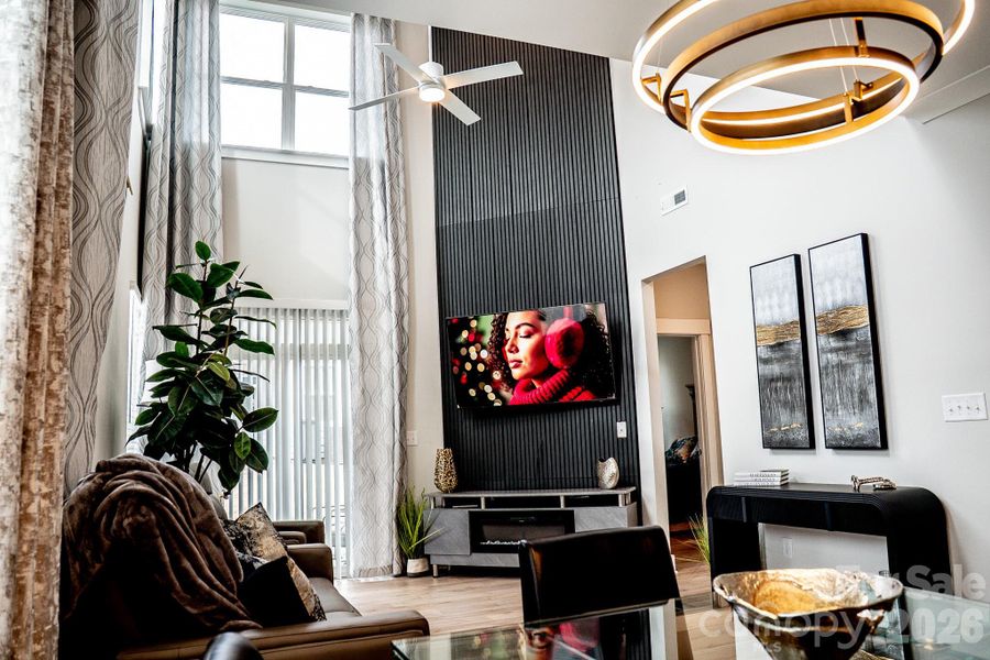 Take a look at the upgraded light fixture.