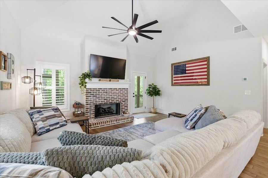 Furnished interior view inside a new home in , Carrollton (Image 14).