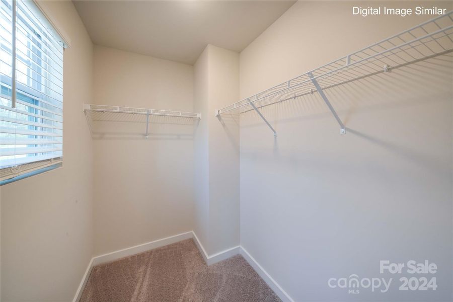 DIGITAL IMAGE SIMILAR: Secondary Bedroom Walk-In Closet