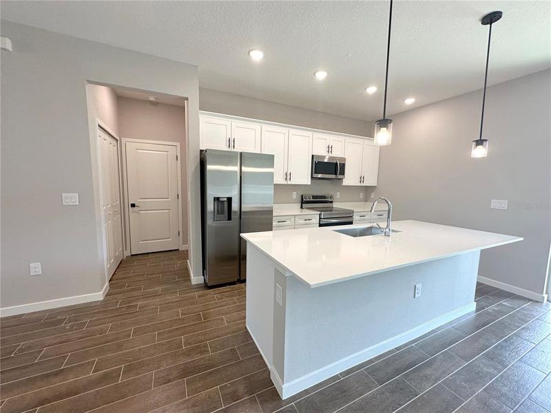 Kitchen/Entry to Garage