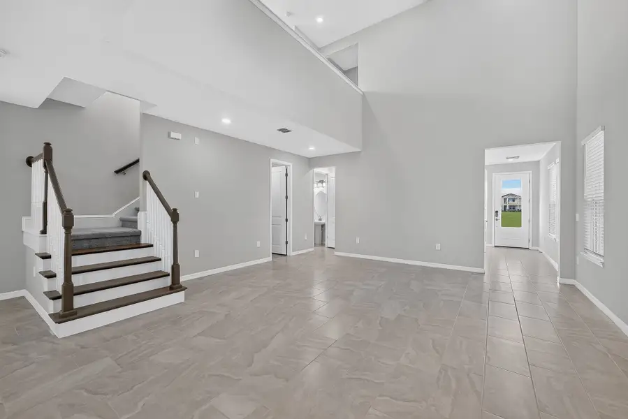 Spacious, unfurnished interior of a new home in Center Lake Ranch Community Group Page, St. Cloud (Image 21). Spacious, unfurnished interior of a new home in Center Lake Ranch Community Group Page, St. Cloud (Image 21).