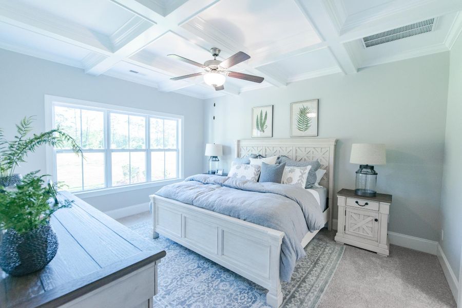 Representative furnished interior of a home built from the Helmsley by Bill Clark Homes in The Sanctuary at Sunset Beach, Sunset Beach (Image 68). Representative furnished interior of a home built from the Helmsley by Bill Clark Homes in The Sanctuary at Sunset Beach, Sunset Beach (Image 68).
