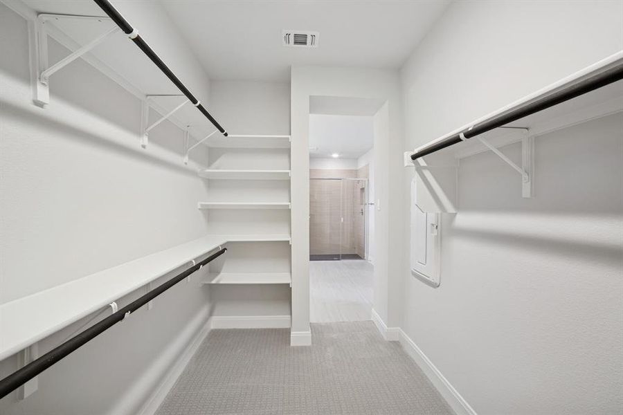 Spacious, unfurnished interior of a new home in Karis - Village Series, Crowley (Image 33). Spacious, unfurnished interior of a new home in Karis - Village Series, Crowley (Image 33).