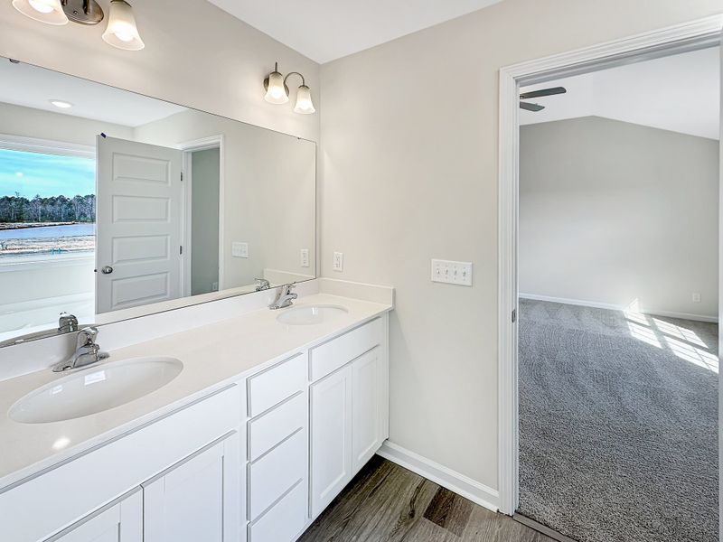 Furnished interior view inside a new home in Grand Reserve, Hinesville (Image 11).