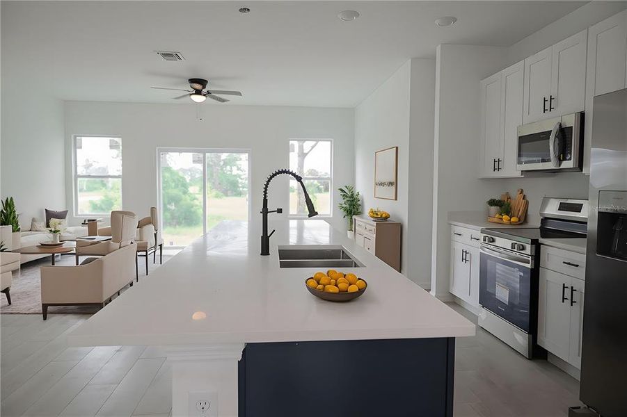 Furnished interior view inside a new home in , Placida (Image 5). Furnished interior view inside a new home in , Placida (Image 5).