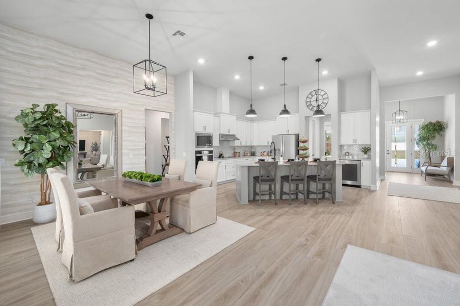 Furnished interior view inside a new home in , Fruitland Park (Image 10). Furnished interior view inside a new home in , Fruitland Park (Image 10).