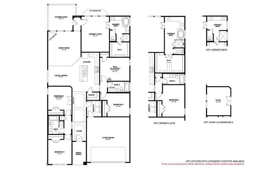 Explore luxury single-family home architecture with elegant design featuring 4 – 5 bedrooms and 3 bathrooms.
