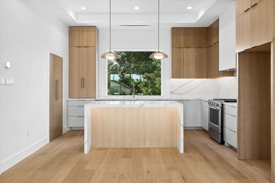 Furnished interior view inside a new home in , Houston (Image 15).