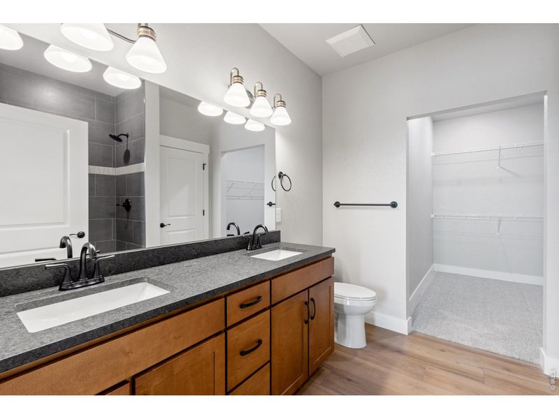Furnished interior view inside a new home in Northfield at Old Town - Vista Collection, Fort Collins (Image 7).