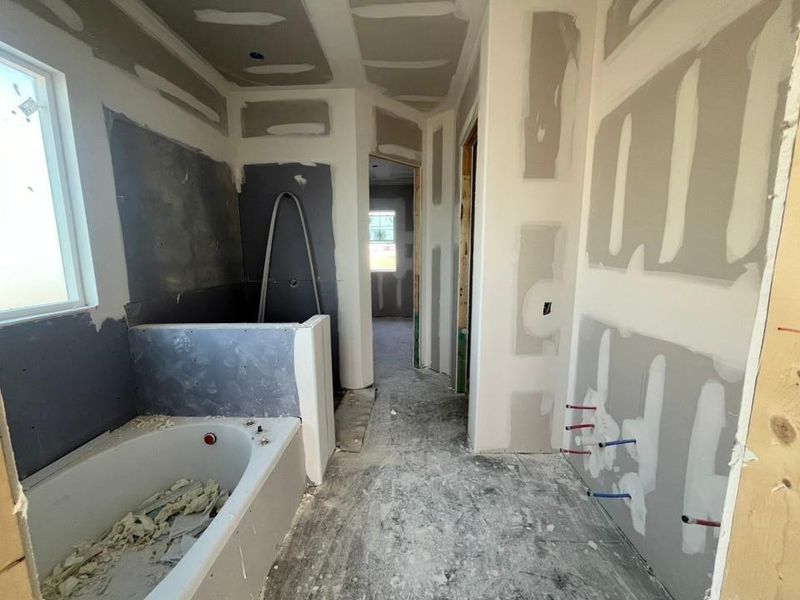 In-progress construction of a new home in Eagle Ridge Estates, Weatherford, TX (Image 13).