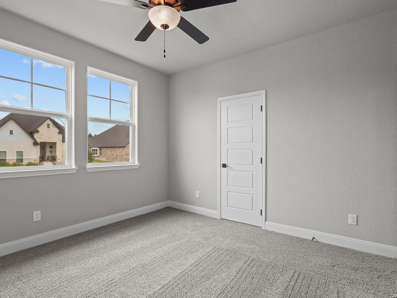 Spacious, unfurnished interior of a new home in Potranco Oaks, Castroville (Image 51). Spacious, unfurnished interior of a new home in Potranco Oaks, Castroville (Image 51).