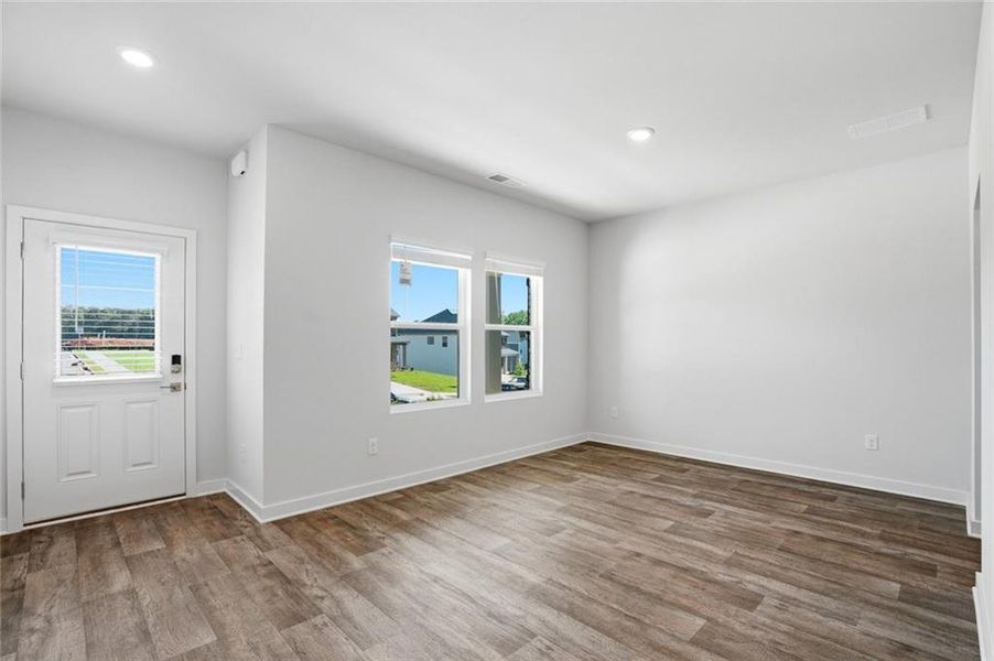 Spacious, unfurnished interior of a new home in Fern Dale, Fairburn (Image 29). Spacious, unfurnished interior of a new home in Fern Dale, Fairburn (Image 29).
