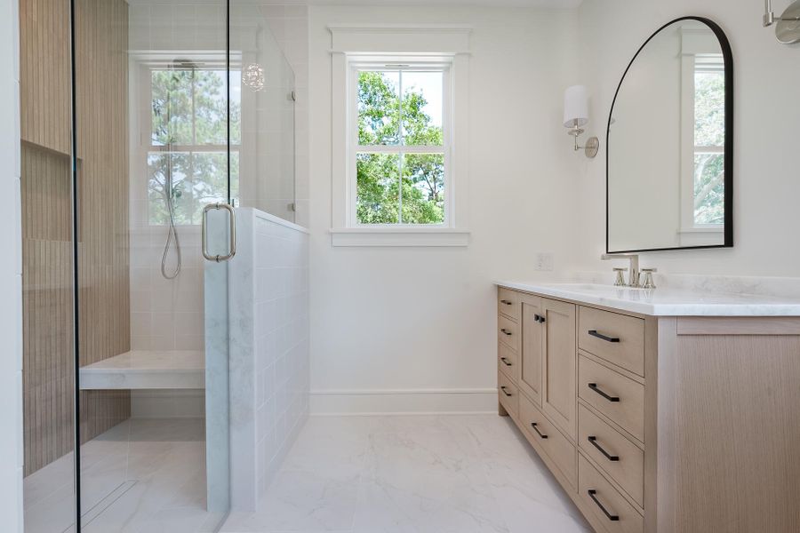 Furnished interior view inside a new home in , Mount Pleasant (Image 19).