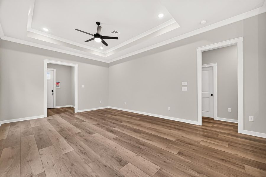 Spacious, unfurnished interior of a new home in Two Step Farm, Montgomery (Image 33). Spacious, unfurnished interior of a new home in Two Step Farm, Montgomery (Image 33).