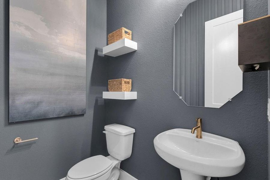 Representational Photo - Half Bathroom