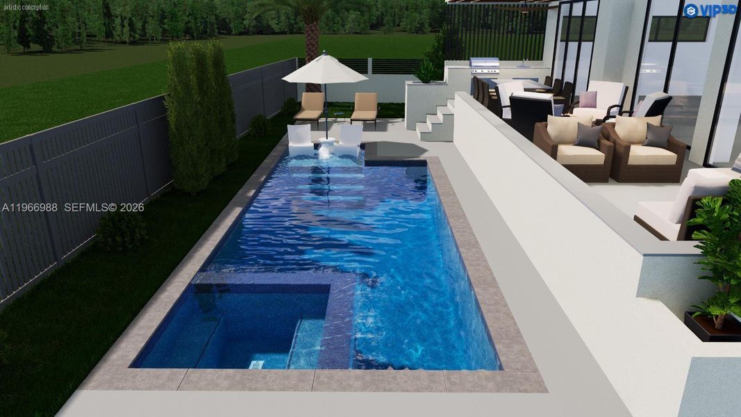 Rendering of Pool